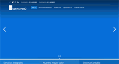 Desktop Screenshot of contaperu.com.pe
